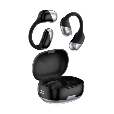 New Material Fast Charge Digital Display TYPE-C Wireless Bluetooth Headphone Type OWS Open Earphones Ear