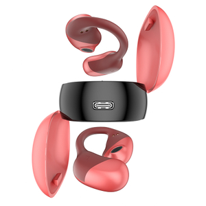 Intelligent Touch Noise Reduction Stereo Sound Silicone Earhooks OWS Directional Audio Open Ear Headphones