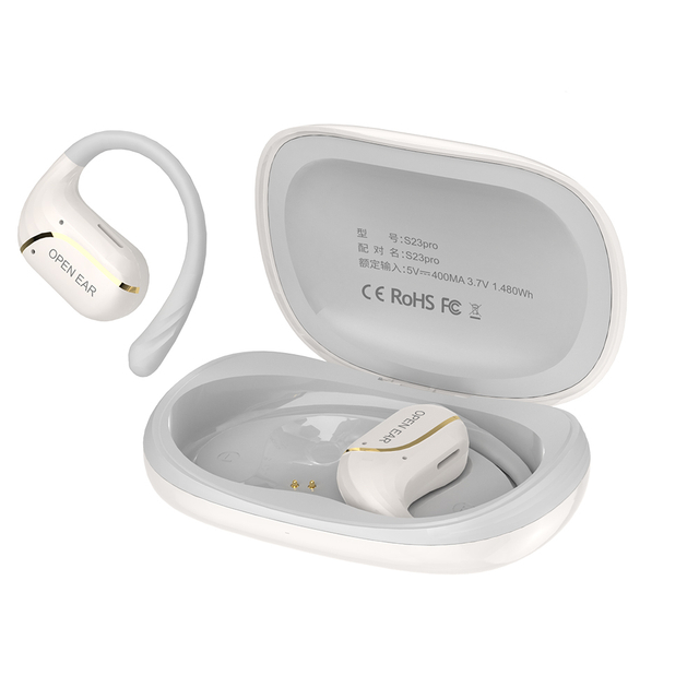 Wholesale 2024 New OWS Earphones S23Pro Wireless Bluetooth Ear Headphones Sports Headset Open-Ear Earphones 