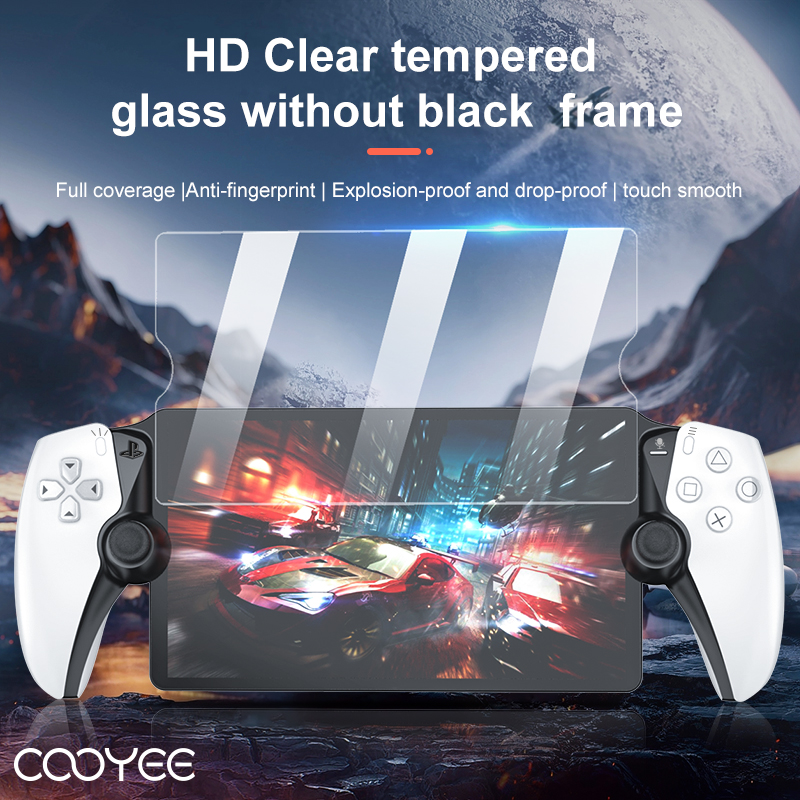 Sony PS5 Streaming Handheld Tempered Film 8 Inch PlayStation Portal Console Screen Film HD Explosion-proof Glass Protective Film