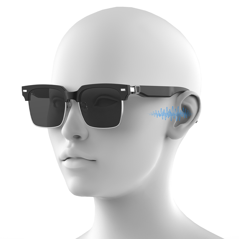 CY02 Bone Conduction Glasses Bluetooth Sunglasses