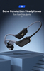 S8 LED Light Bluetooth Bone Conduction Headphone for Swimming