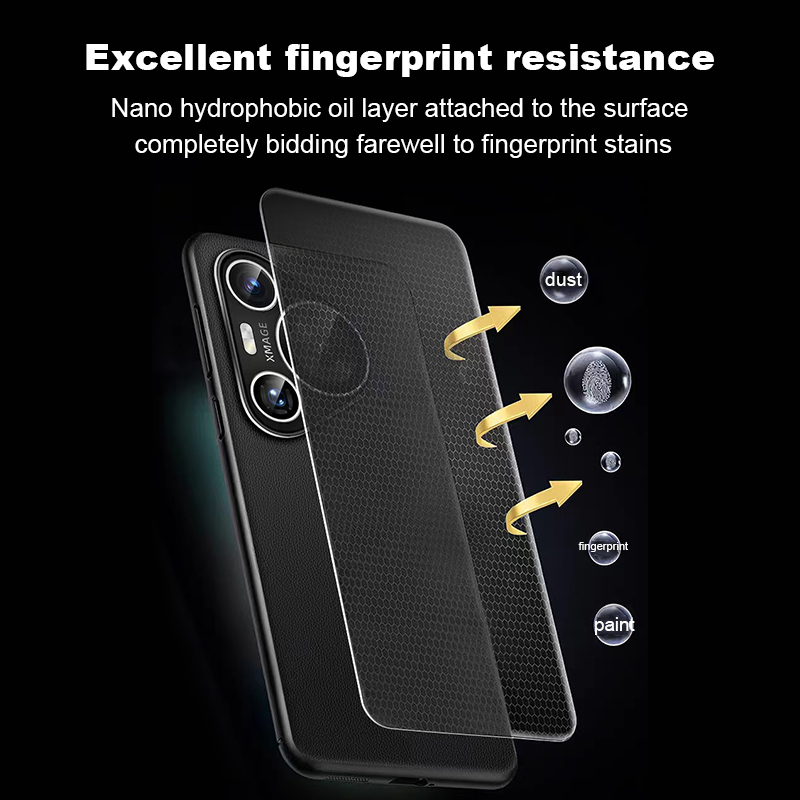 Suitable for Huawei P70 Phone Case Plating Bezel Vegan Leather 13T Full Package Leather Texture Protective Cover