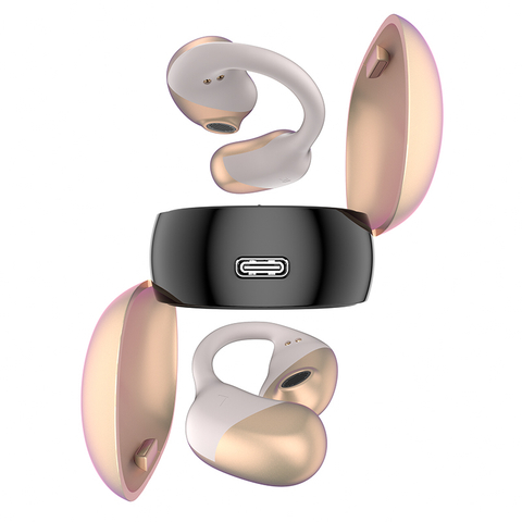 2023 new OWS bone sound conduction headphones wireless sports call long battery life hanging ear type earphones & headphones