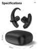 S9 TWS Bone Conduction Bluetooth Headset